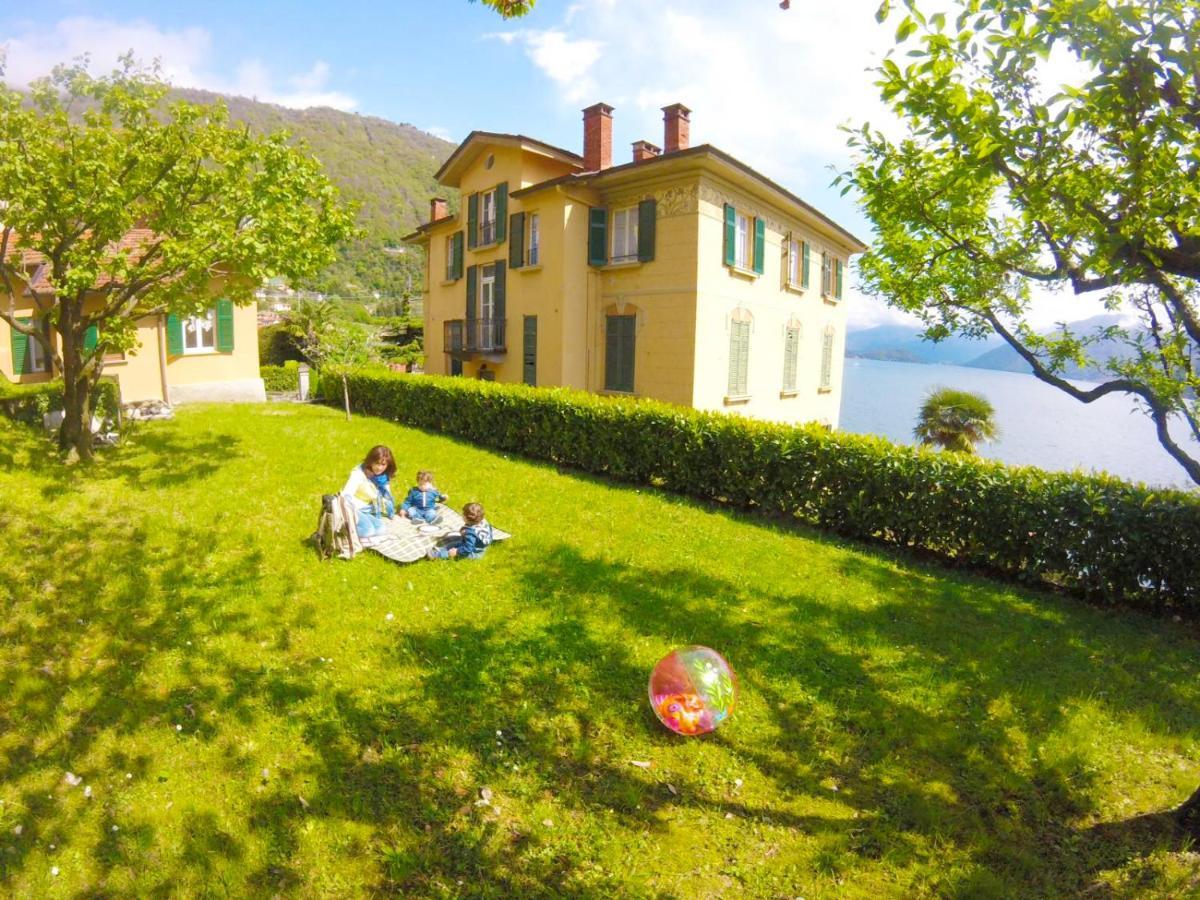 The Comfort - Big Apartment In Villa With Garden And Terrace Argegno Dış mekan fotoğraf